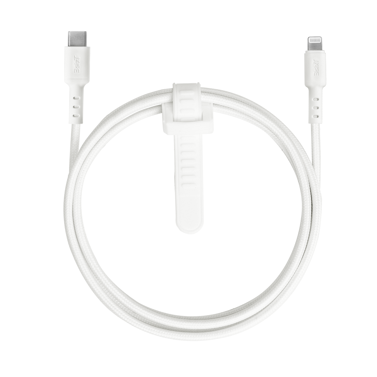 3Sixt Tough USB-C To Lightning Cable 3M - White
