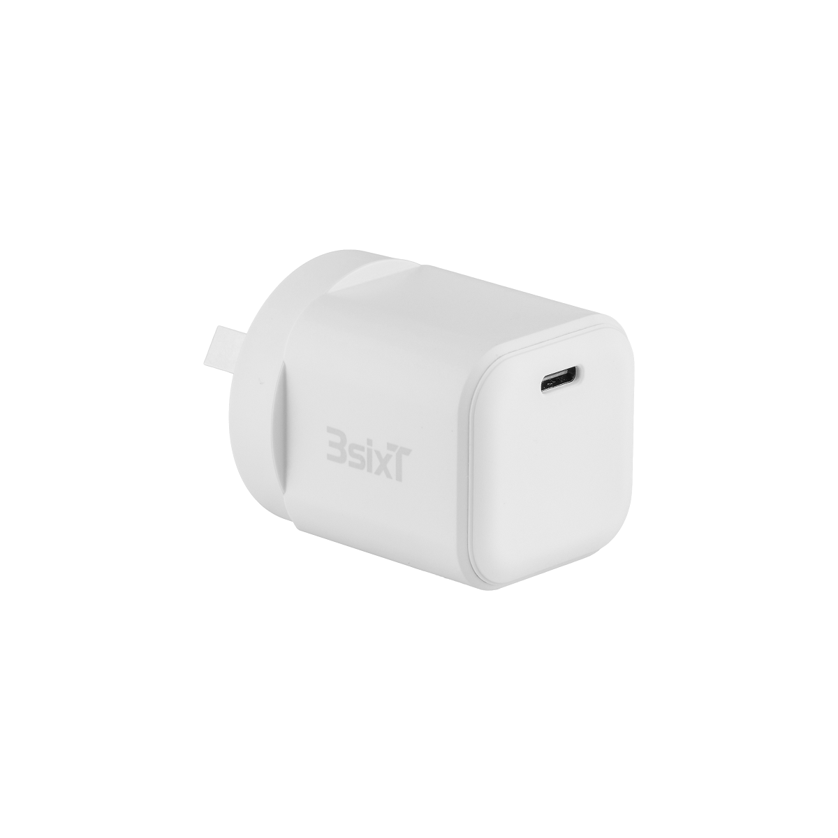 3Sixt Wall Charger GaN 20W USB-C PD - White