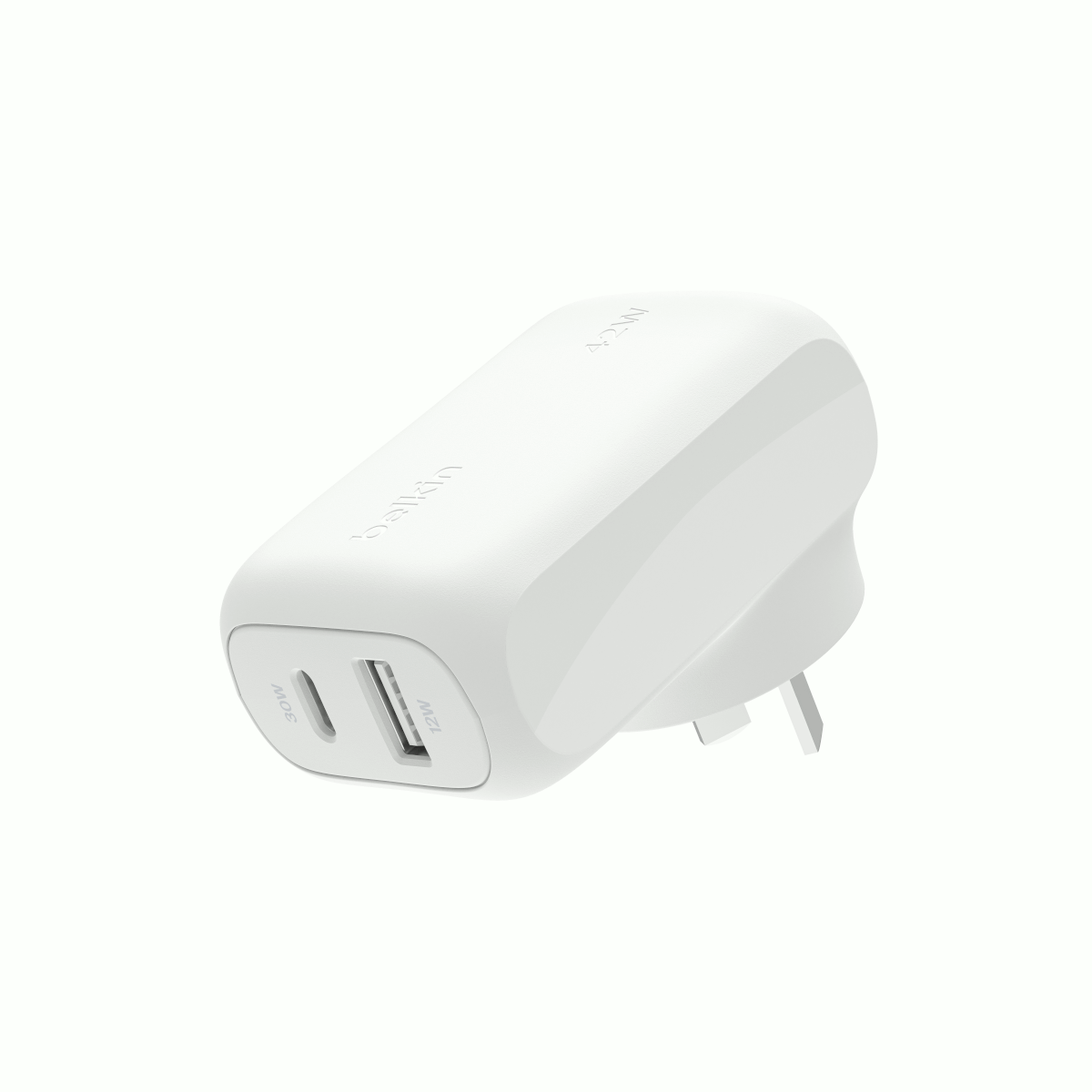 Belkin 42W Dual USB-A & USB-C Downward Charger