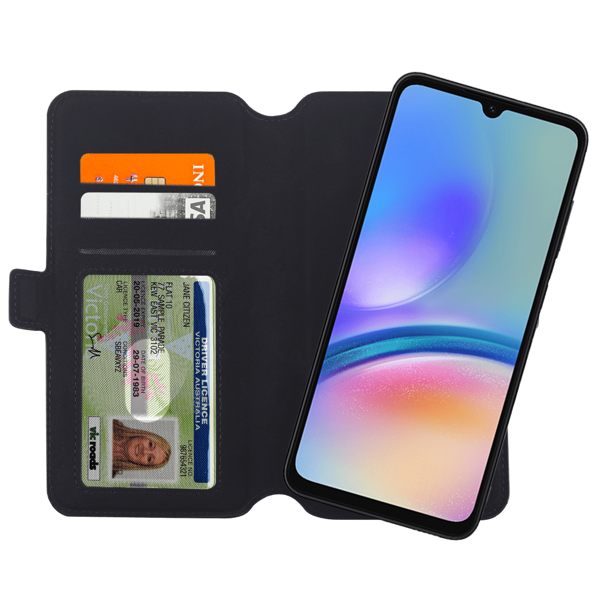 3Sixt Neowallet (RC) - Samsung A05s - Black