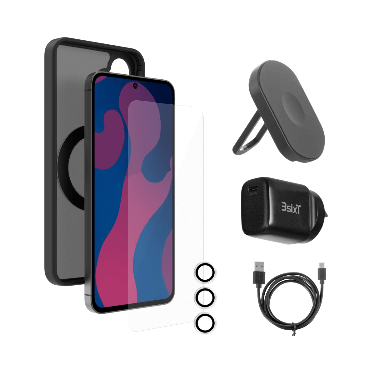 3Sixt Essential Bundle (Neo Stand) - Samsung Galaxy S24FE
