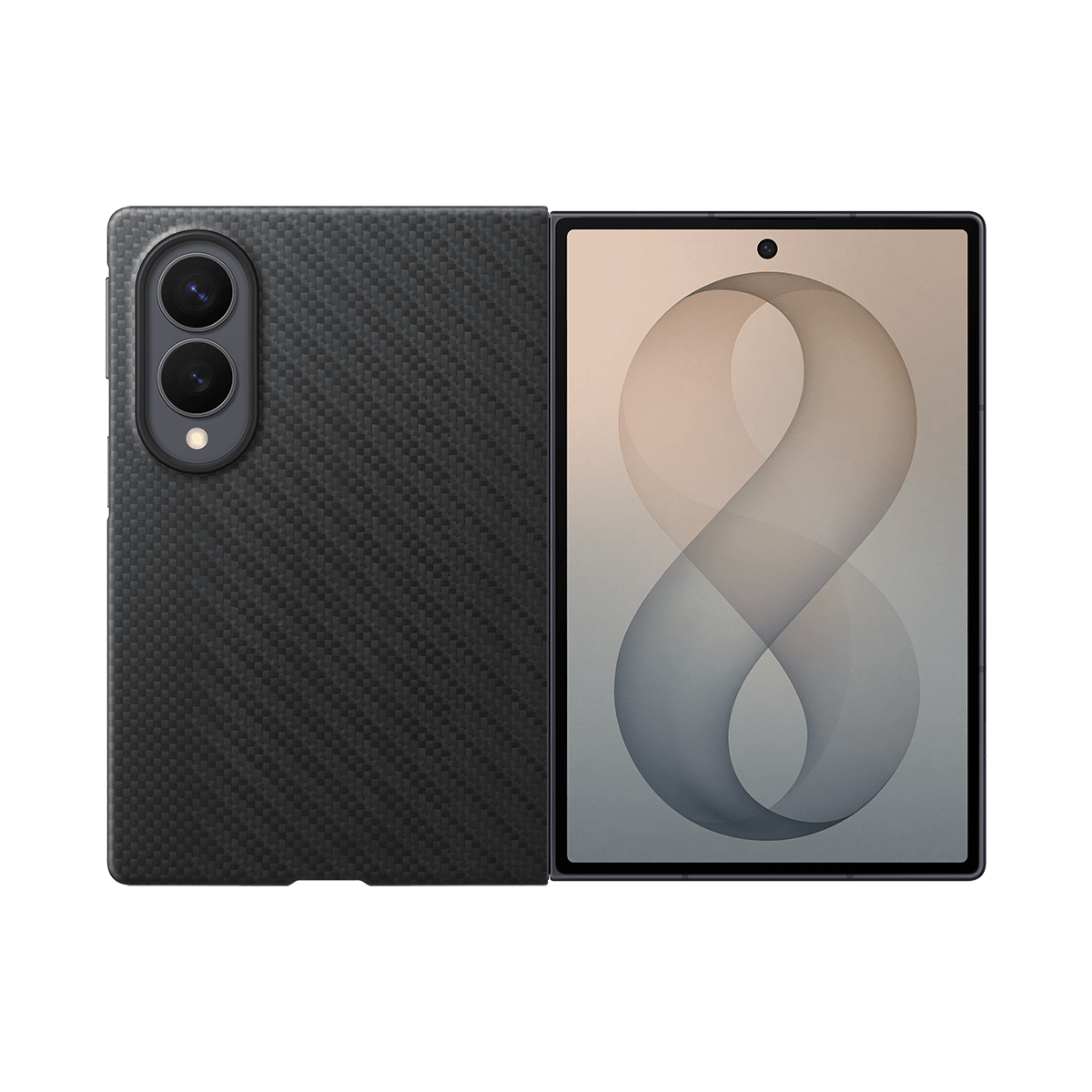Samsung Fold8 Carbon Magnet + AR Film - Black