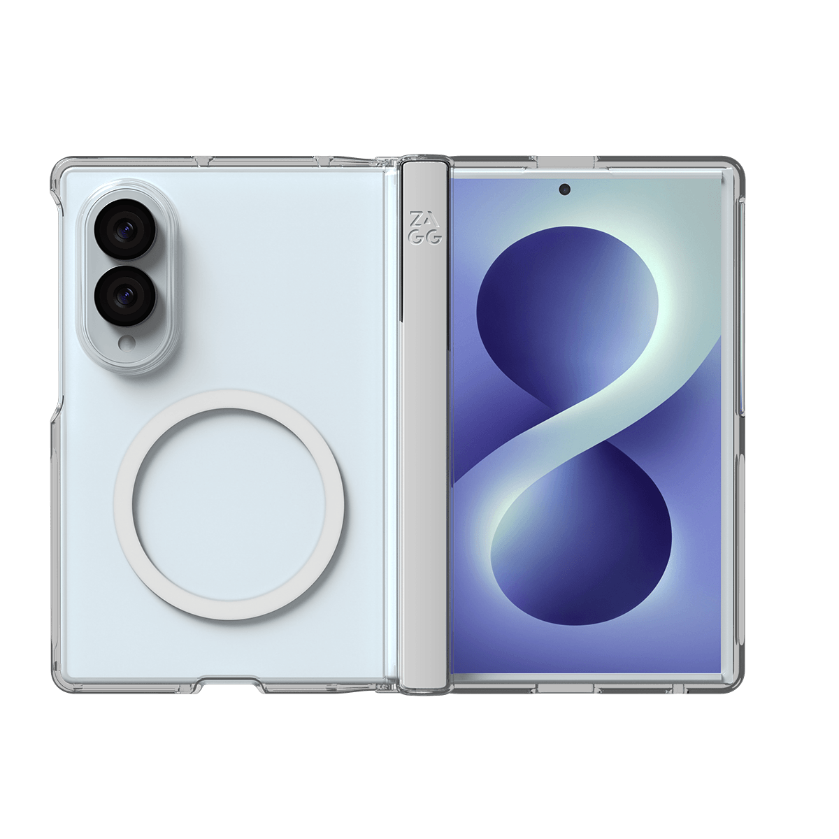 Zagg Crystal Palace Snap Case - Samsung Fold8 - Clear