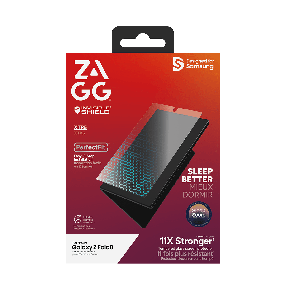 Invisibleshield Glass Xtr5 (Outside) - Samsung Fold8