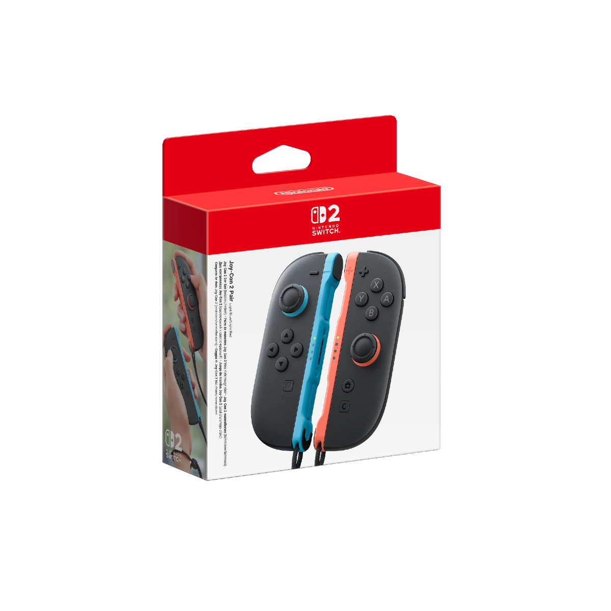 Joy-Con 2 Pair - Light Blue/Light Red
