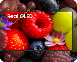 Real QLED with 100% Colour Volume