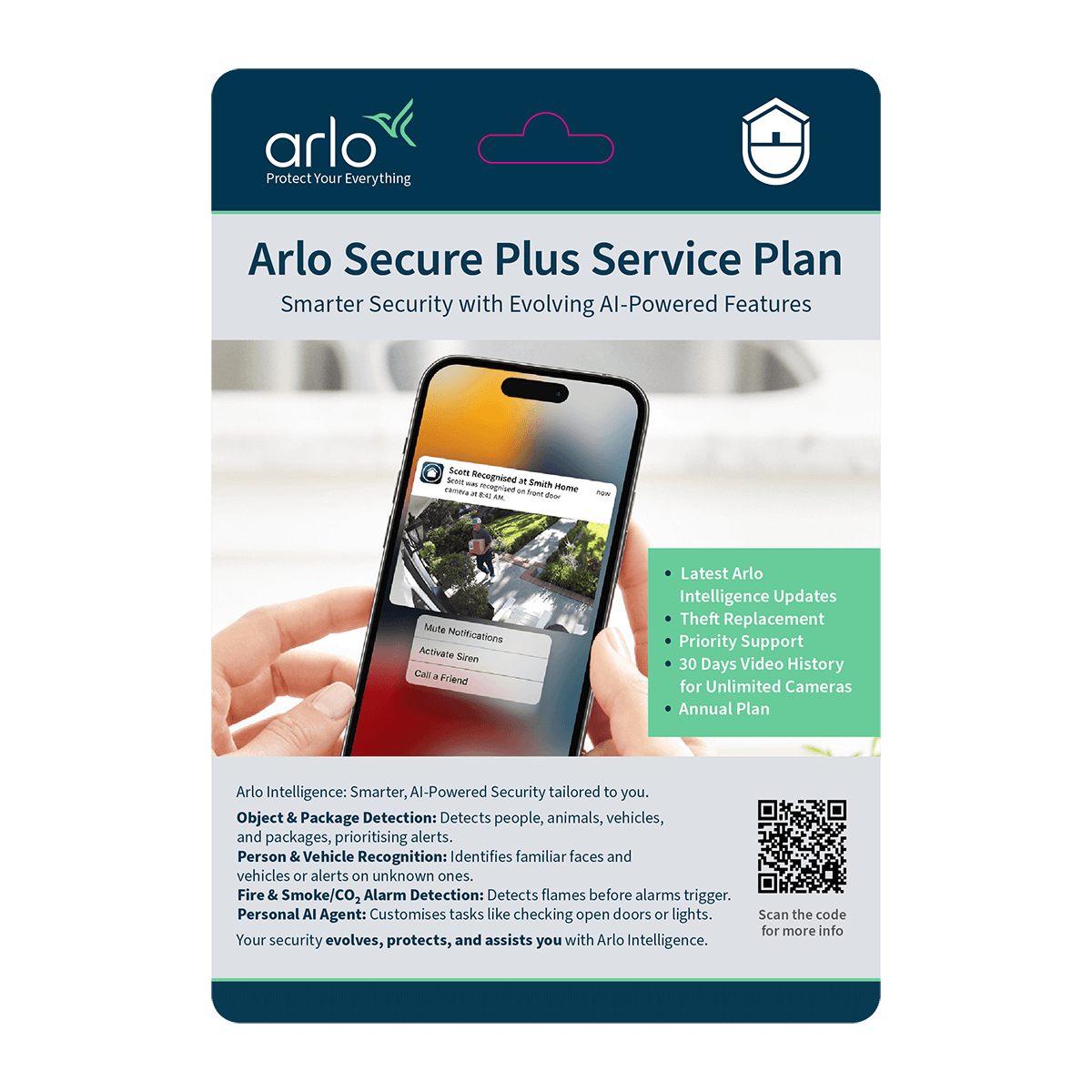 Arlo Secure Annual Plus Plan