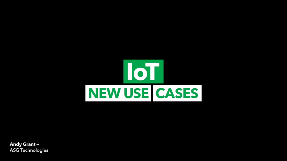 IoT new use cases