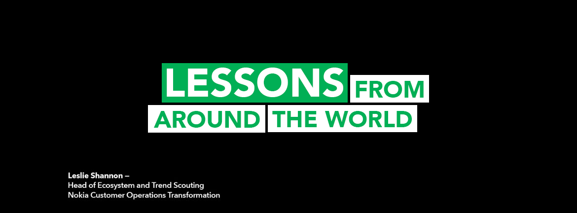 Lessons from around the world - Leslie Shannon, Nokia