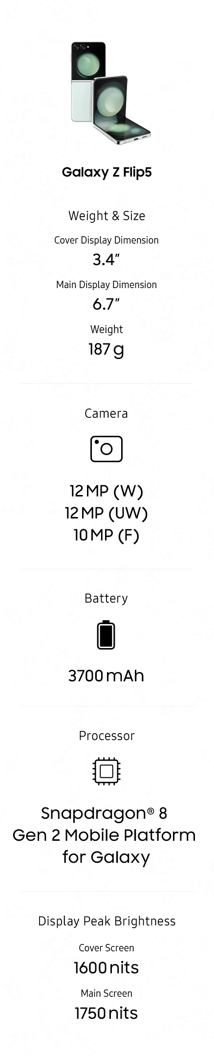 Galaxy flip5