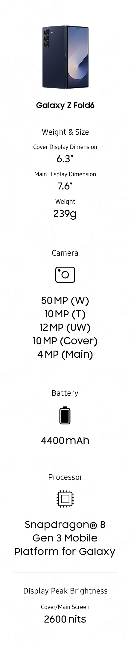 Galaxy fold6