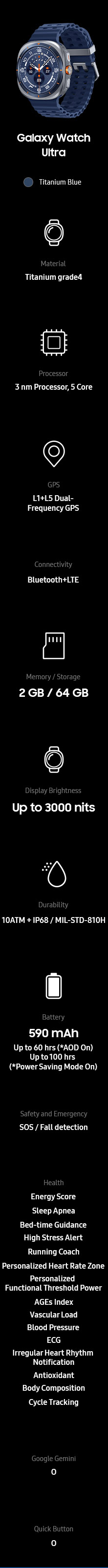 watch ultra specifications