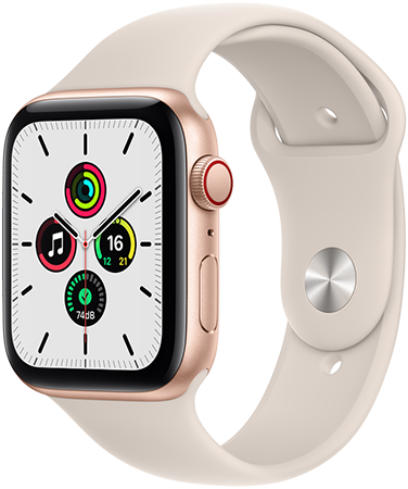 Pink Apple watch SE 2020, compare specs with the Apple watch Series 6. Choose the right watch for you.