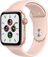 Pink Apple watch SE 2020, compare specs with the Apple watch Series 6. Choose the right watch for you.