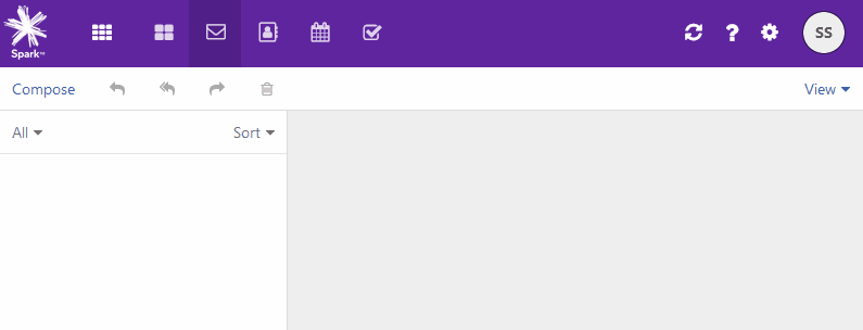 animation of change password setting in Xtra Mail